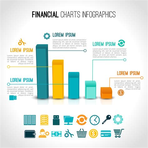 Finance charts infographic 428196 Vector Art at Vecteezy