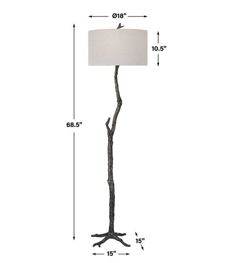 Spruce Rustic Floor Lamp | Coastal Style Floor Lamp