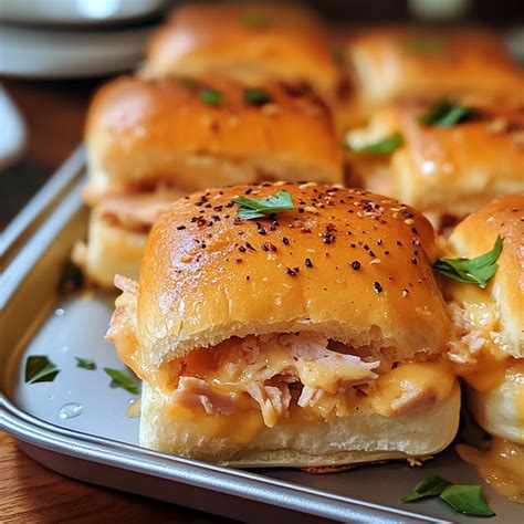 Hawaiian Roll Sliders with Turkey and Cheese – Oven Savors in 2025 ...