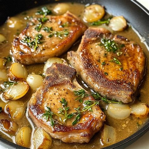 Pan Fried Pork Chops Recipe