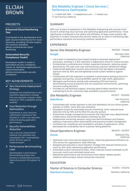 Image result for Reliability Engineer Resume Examples