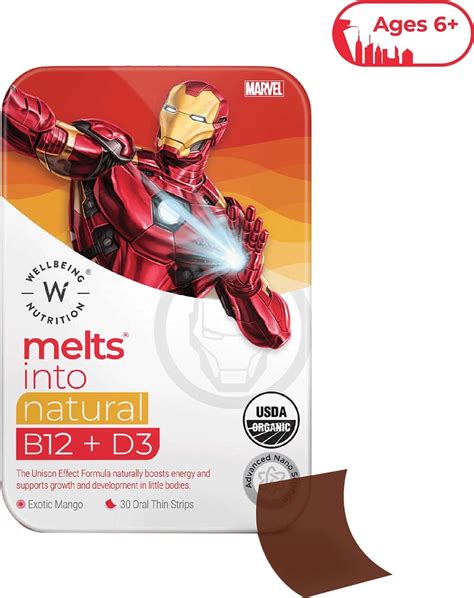 Buy WELLBEING NUTRITION BLACK PANTHER MELTS - KIDS ORGANIC ADVANCED ...