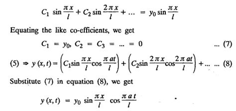 Solutions of one dimensional wave equation - Solved Example Problems ...