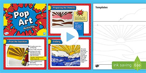 KS1 Pop Art For Kids Lesson Plan, PowerPoint and Resources