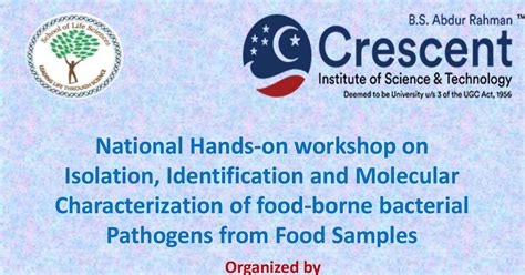National Hands-on workshop on Isolation, Identification and Molecular ...