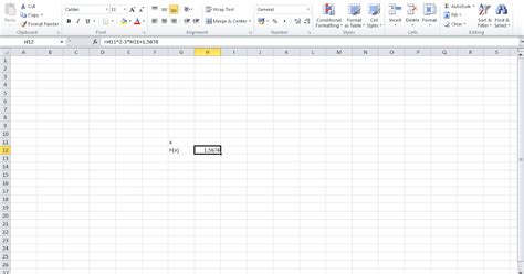 How to solve equations in Excel?