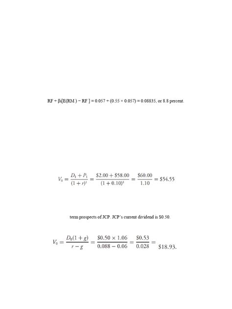 Valuation Examples 的图像结果