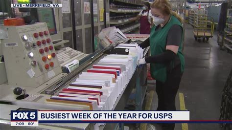 Busiest week of the year for USPS | FOX 5 DC