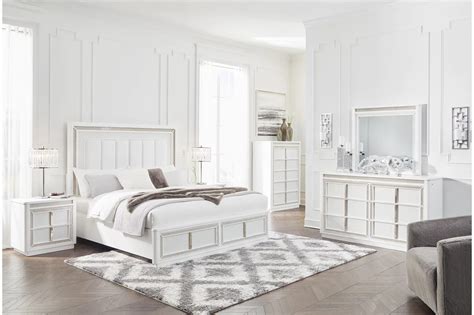 Chalanna Bedroom Set In White by Ashley Furniture | 1StopBedrooms