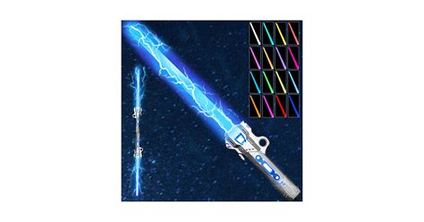 Neopixel Lightsaber 2 Pack Lightsabers, 16 Color Rechargeable Light Up ...
