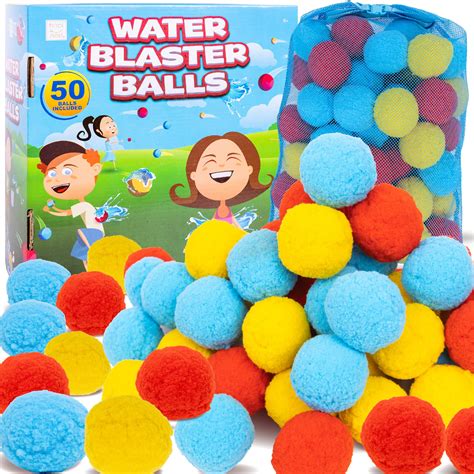 Buy Hapinest Reusable Water Soaker Balls Outdoor Toys and Games for ...