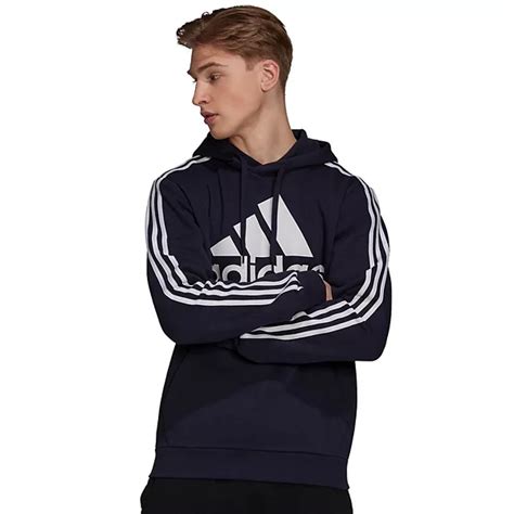 Big & Tall adidas Essential 3-Stripes Badge of Sport Hoodie