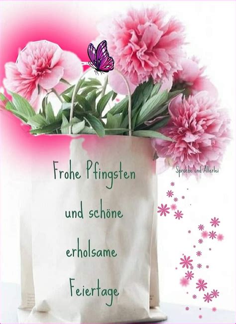Frohe Pfingsten und schöne erholsame Feiertage