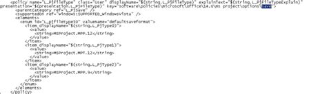 Project File Format 的图像结果