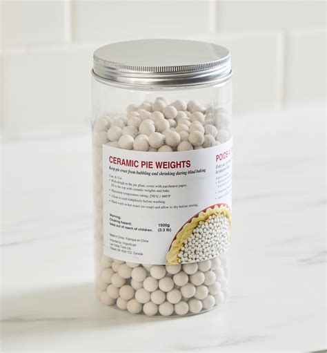 Ceramic Pie Weights - Lee Valley Tools