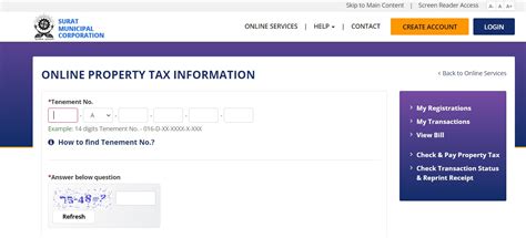 Pay SMC Property Tax Online | Surat Municipal Corporation
