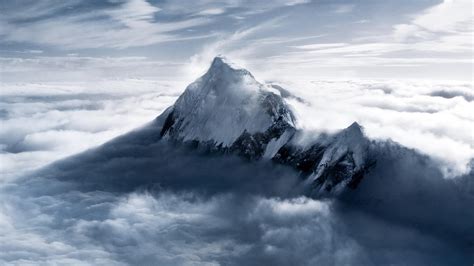 Mount Everest, Mahalangur Mountain Range, Himalayas, Nepal UHD 4K ...
