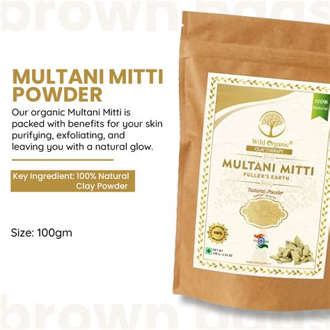 Multani Mitti Powder - 100 gm and 250 gm – Wildorganic ind