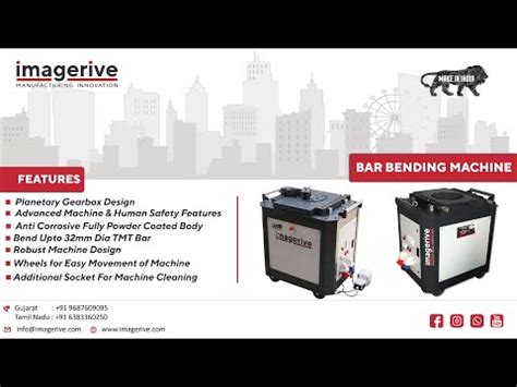 Bar Bending Machine manufacturer Manufacturer | Imagerive Engineering ...