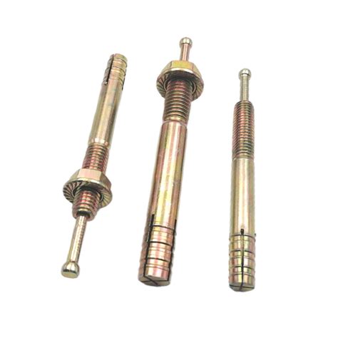 1/4" X 2" Hammer Drive Nail in Anchor - Drive Anchors and Anchor