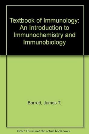 Buy Textbook of Immunology: An Introduction to Immunochemistry and ...