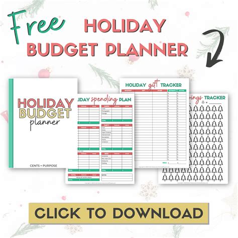 Stick To Your Holiday Budget With This Free Holiday Budget Planner