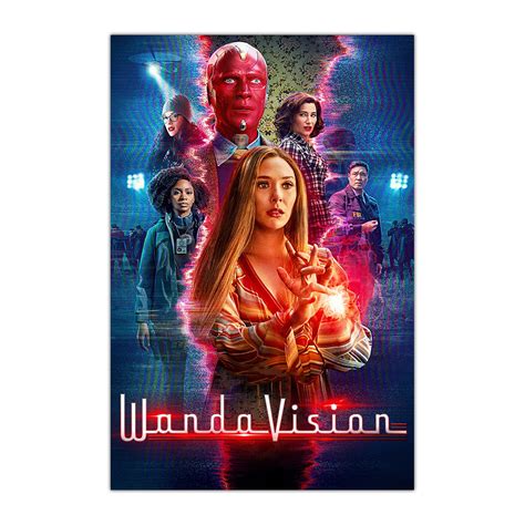 WandaVision Poster TV Series Posters for Walls for Boys & Girls Bedroom ...