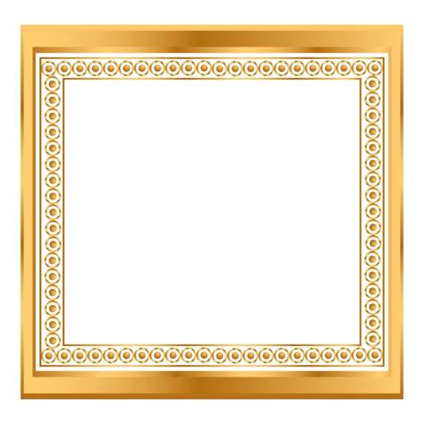 Cadre Photo de ligne de motif de bordure de certificat rectangulaire ...