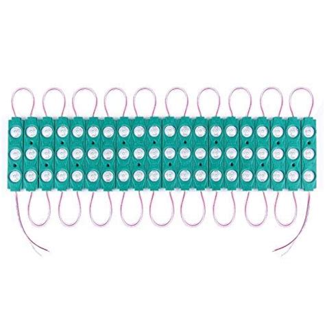 Spidy Moto 20 X 3-LED LED SMD 2835 Module Light Strip, DC 12V (Green ...