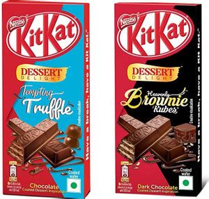 NESTLE DESERT DELIGHT BROWNIE + TEMPTING TRUFFLE Bars Price in India ...