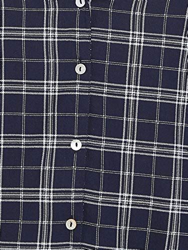 Buy Clovia Women's Rayon Classy Checks Printed Top & Pyjama Set ...