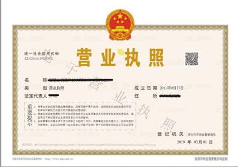 深圳新版营业执照3月1日启用 原版营业执照仍可继续使用--深圳频道--人民网