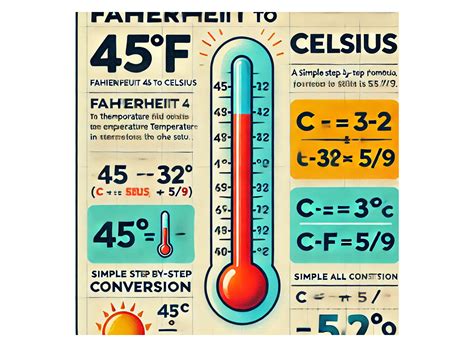 Fahrenheit 45 to Celsius: Conversion Guide [Easily Solved]