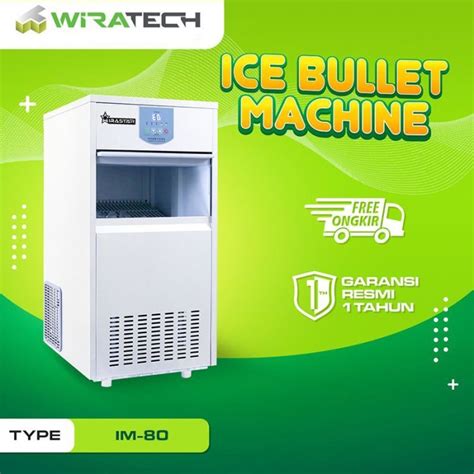 Jual Wirastar Ice Bullet Maker IM-80 / Mesin Pembuat Es Batu Tube ...