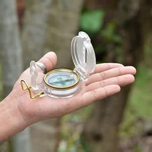 Buy LABART 3 in 1 Military Hiking Camping Lens Lensatic Magnetic ...