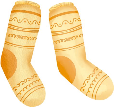 watercolor socks cute clip art 16529968 PNG