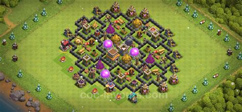 Town Hall 8 Farming Base Layout