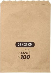 VAAIMAI Brown Paper Cover Disposable Large Size for Grocery Foods ...