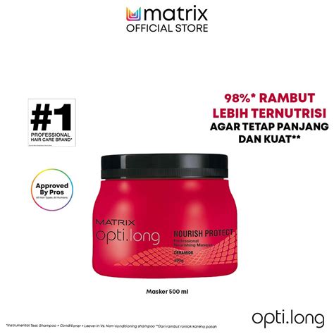 Jual MATRIX OPTI LONG NOURISH PROTECT HAIR MASK 490G | Shopee Indonesia