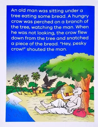 2 in 1 Moral Stories Panchatantra The Crow and The Jackal / The Barber ...