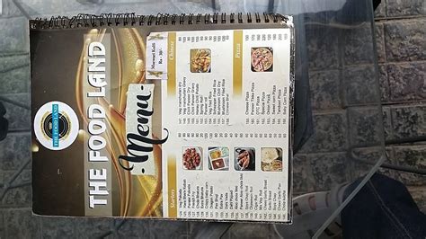 Menu at The Foodland, Jaipur