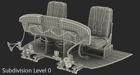 Heavy Helicopter Cockpit 3D model | 3D Molier International