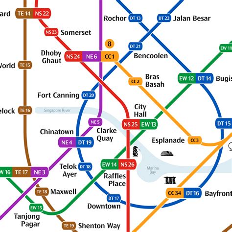 Sg Mrt Map 2030