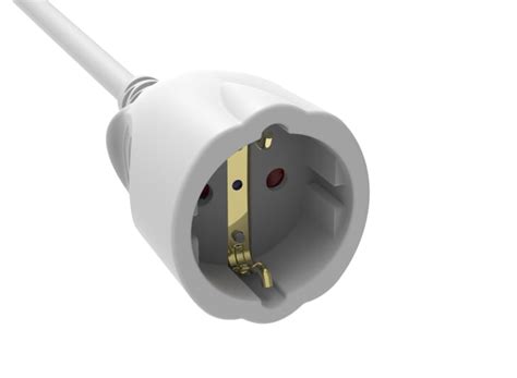 RS PRO | RS PRO 20m 1 Socket Type F - German Schuko Extension Lead, 250 ...