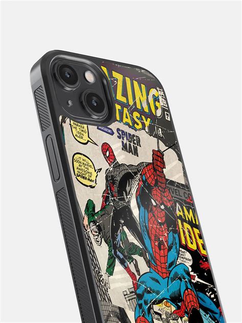 Comic Spidey - iPhone 14 Bumper Cover - Buy Online in India | Macmerise