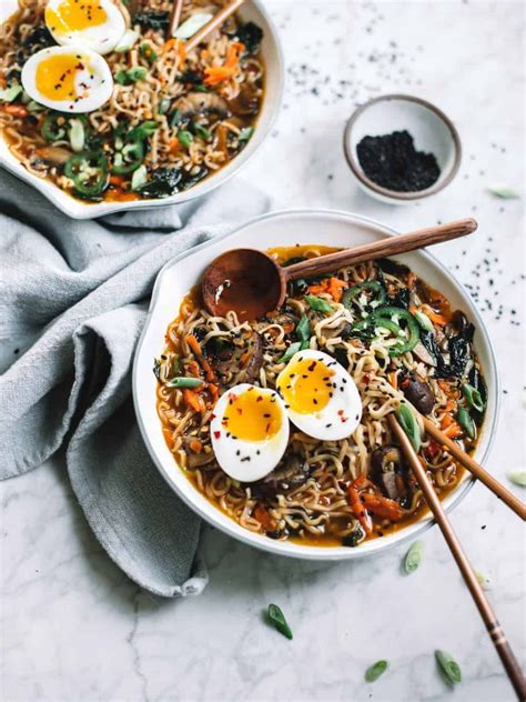 Easy Homemade Healthy Ramen | Recipe | Healthy ramen, Homemade ramen ...