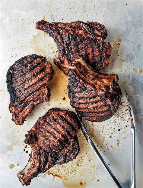 Spice-Rubbed Grilled Pork Chops – Leite's Culinaria