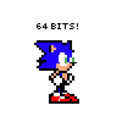 Tails 64-Bit 32-Bit 16-Bit 8-Bit 4-Bit 2-Bit 1Bit 的图像结果