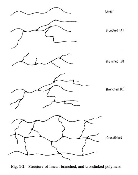 Image result for Polymer Structure Types