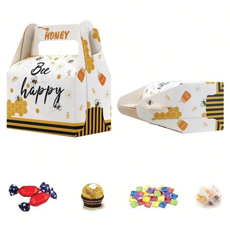 8 Stücke Honiebienen Süßigkeiten Boxen Bienenwaben Geschenkboxen ...